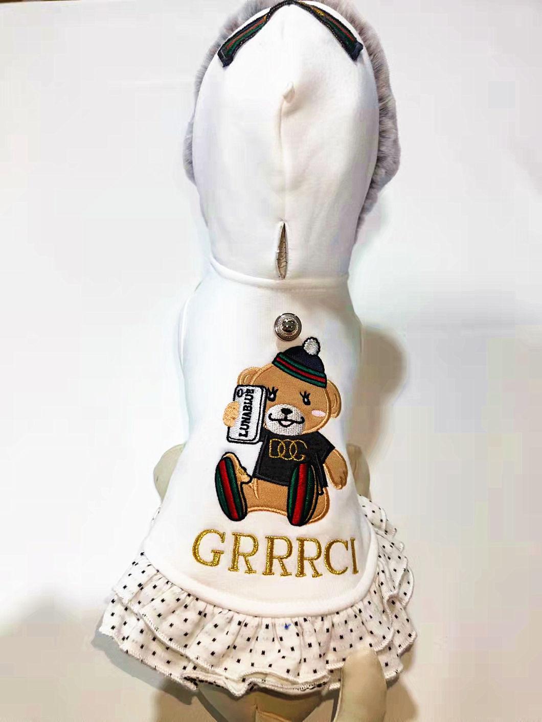 Grrrci Fashion Designer Dog Hoodie Pet Products Dog Clothes Designer Clothes