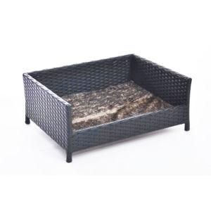 Renel China Best Pet Supplies Low Price Soft PE Rattan Pet Sofa Made by Manual with Felt