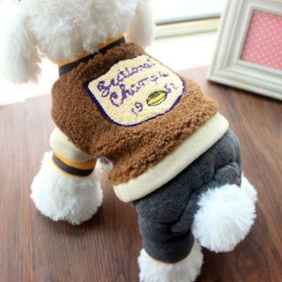Manufacturer From China Wholesale Christmas Luxury Designers Small Dog Clothing Fashions Jumper Winter Pet Clothes/