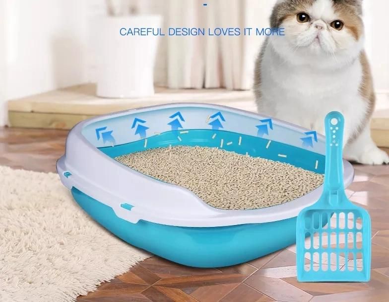 Attractive Hot Sell Plastic Cat Toilet Clean Litter Box