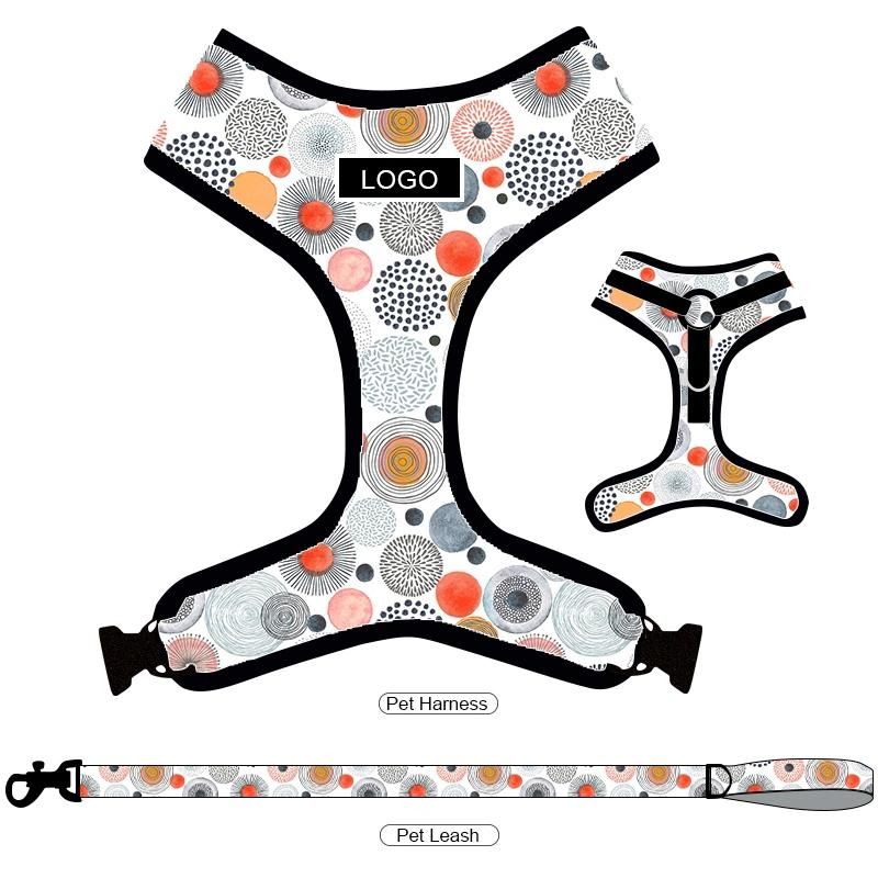 All Kinds of Full Sets Breathable Mesh Pet Dog Harness Vest with Soft Mesh