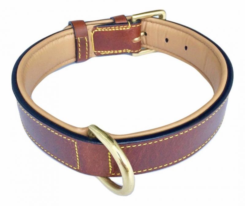 Nice Leather Pet Collar with The Latest Design and Good Quality