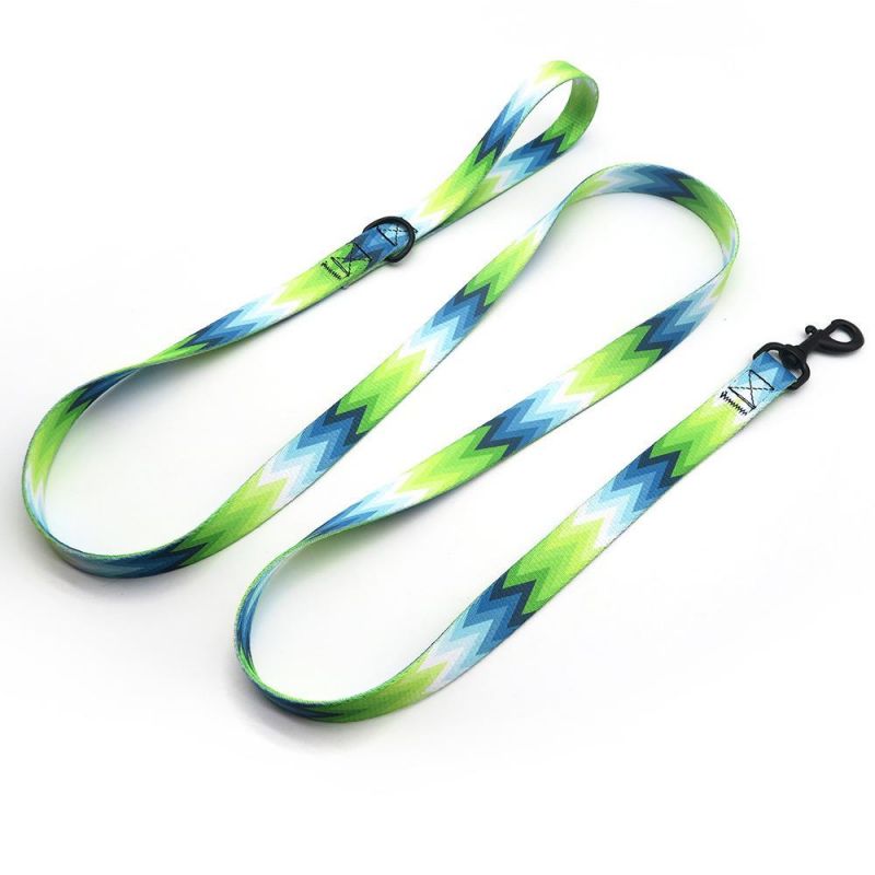 Latest Design Wholesale Dog Products Polyester Durable Colorful Buckle Dog Leash