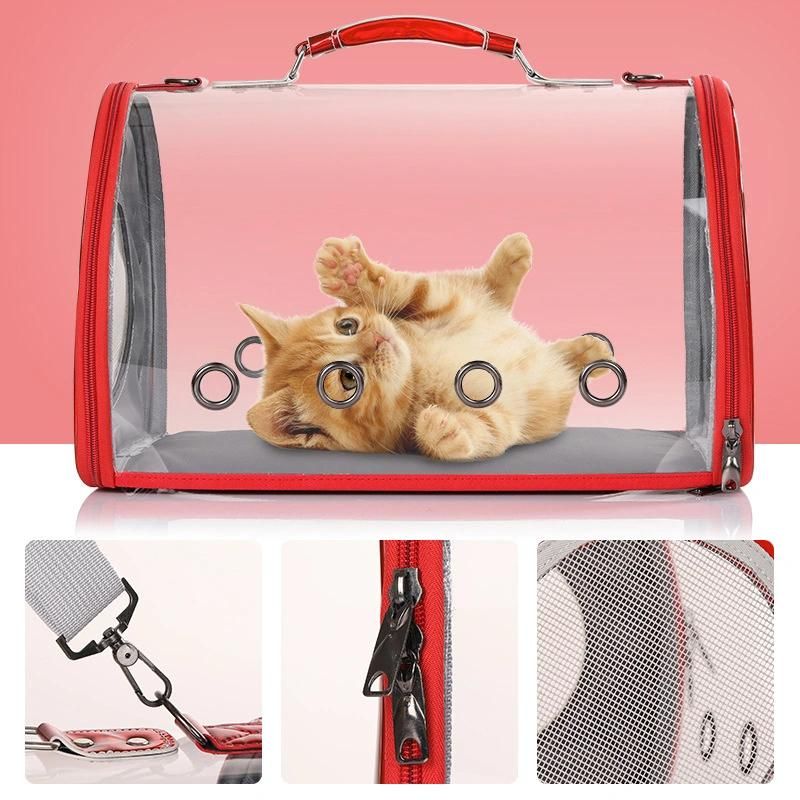 Wholesale Transparent Pet Carrier Breathable Pet Sling Bag