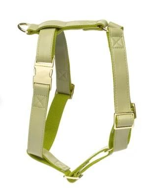 Luxury Faux Leather Dog Collar Leash Harness with Small MOQ