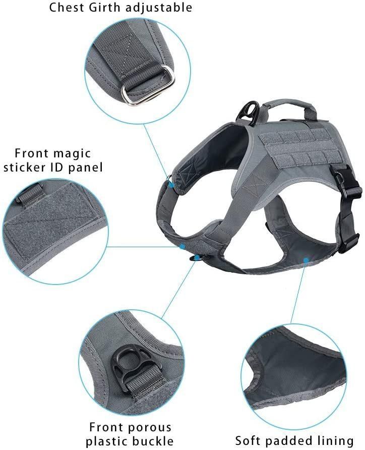Adjustable Training Harness No Pull Tactical Harness