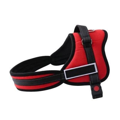 Heavy Duty Mesh Dog Harness No Pull Adjustable Reflective Dog Harness for Large Dogs
