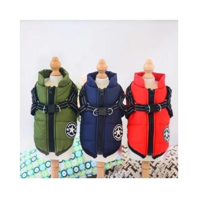 OEM/ODM Custom Wholesale Luxury Winter Dog Clothes Pet Jacket Waterproof Small and Big Dog Coat Apparel Designer Dog Clothing