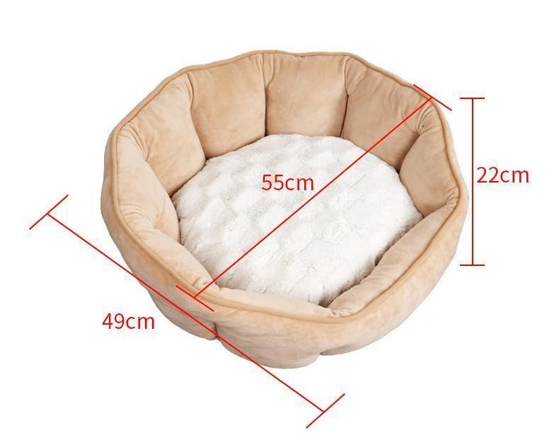 Customized Comfortable Anti-Slip Soft Cushion Cat Dog Accessories Pet Bed