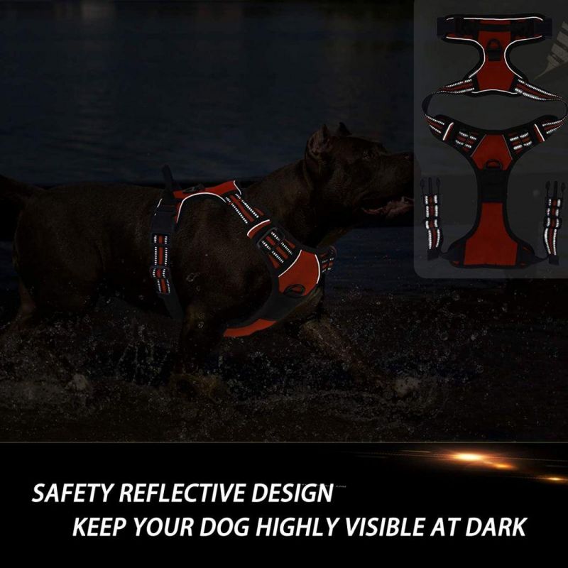 Easy Control Handle for Outdoor Walking Training Pet Harness