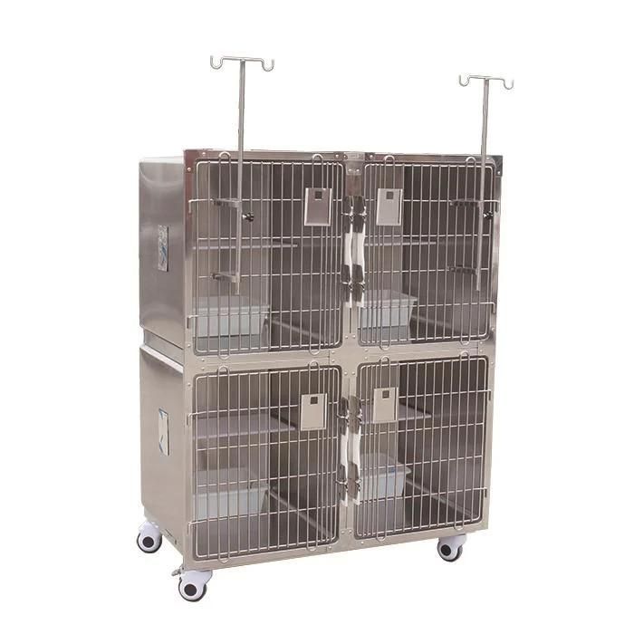 Mt Medical Veterinary Clinic Stainless Steel Cage for Pet Dog and Cat for Sale Price