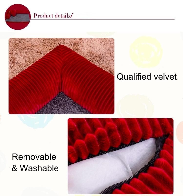 2022 Newest Cozy Removable Washable Pet Product Sofa Dog Bed