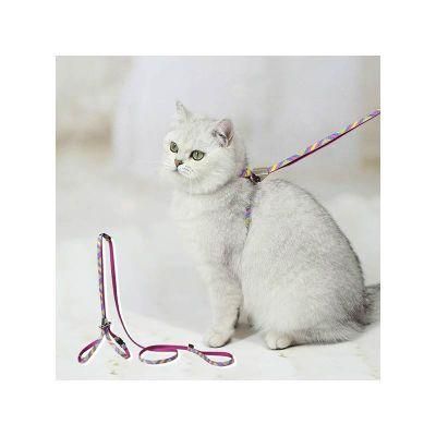 Chinese Factory Durable Snap-Lock Buckless Geometry Pattern Leash Pet