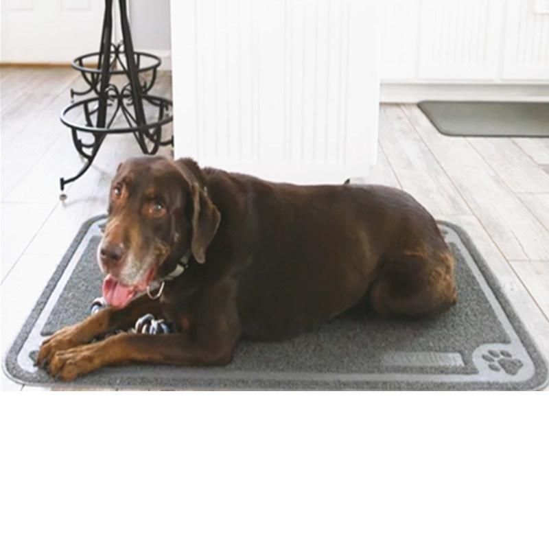Animal Door Mat Floor Mat with Paw Prints Dog Paw Mat