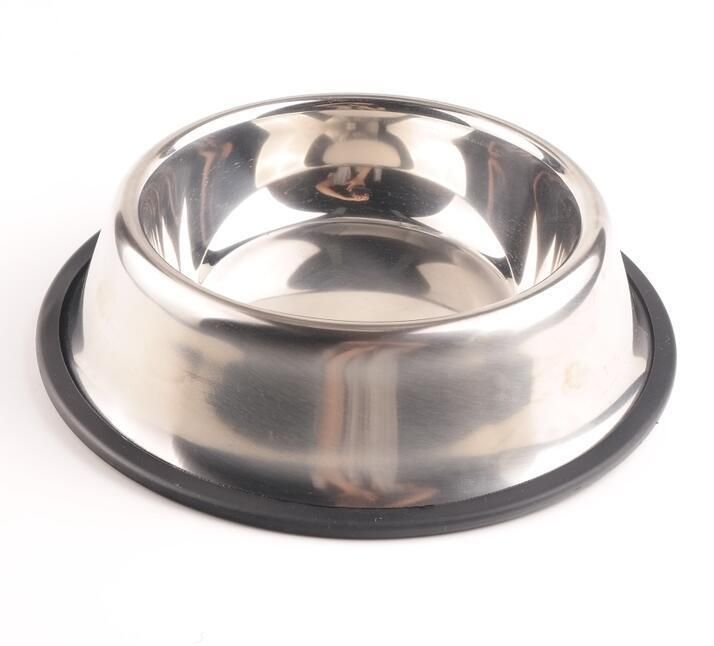 8oz to 128oz High Quality Various Sizes Non-Embossed Non-Slip Stainless Steel Pet Dog Bowl