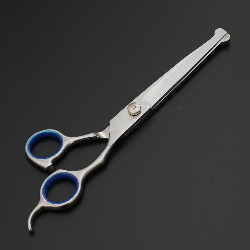 safety Pet Grooming Scissors Round Head 6 Inch Dog Scissors