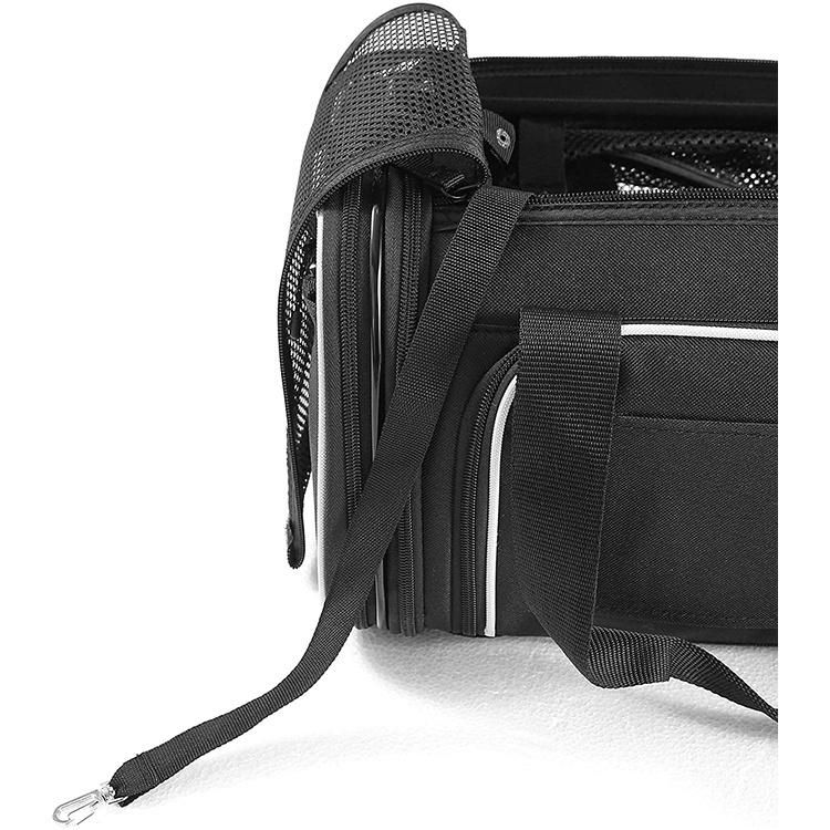 Expandable Airline Approved Pet Carrier Tote Bag Collapsible Portable Durable Dog Bag