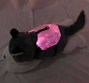 Pet Luminous Clothes Anti-Lost Luminous Vest Luminous Fiber Optic Pet Clothes LED Dog Clothes Cat Clothes Custom