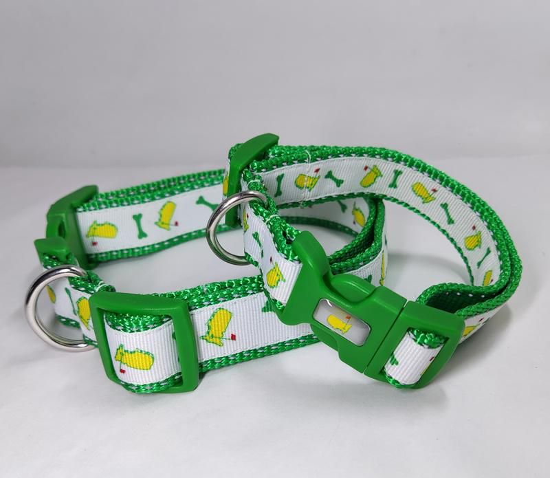 Luxury Sublimation Designer Ribbon Nylon Dog Training Collars