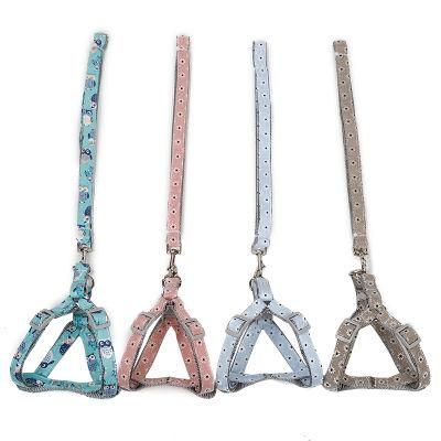 Pet Walking Running Training Outdoor Leash Harness Easy Control Dog Collars Set