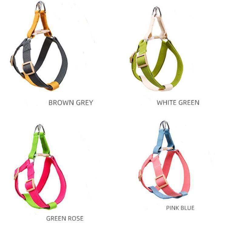 Double Color Personalized Premium Luxury Reversible Dog Designers Harness for Dogs