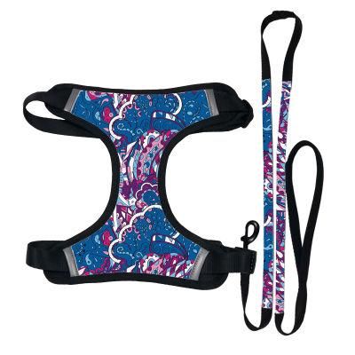 New Product Adjustable Reflective Quick Release Personalized Dog Harness