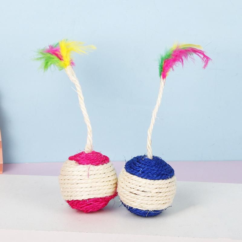 Sisal Shuttlecock Balls Cat Pet Products Toys