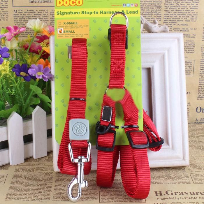 Top Seller Custom Design Reversible Dog Harness Neoprene Custom Adjustable Leash Harness Sets