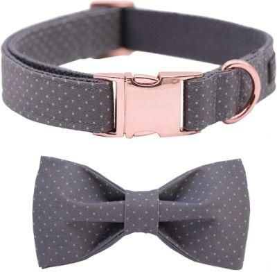 High Quality Popular Style Adjustable Dog Collar Bowtie for Dogs