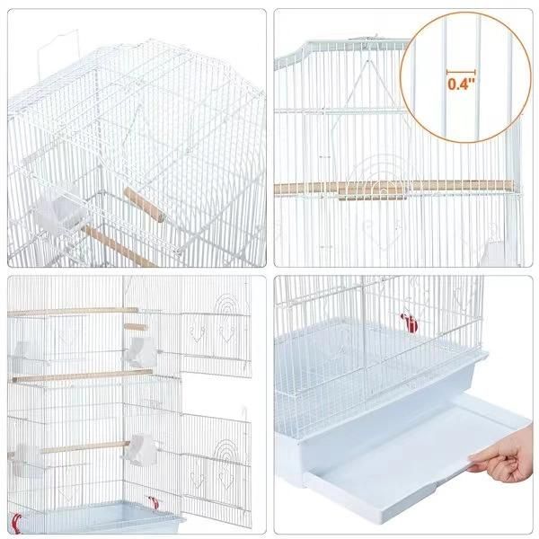 in Stock Customize OEM ODM Parrots Lovebird Cockatiel Parakeets Bird Cage