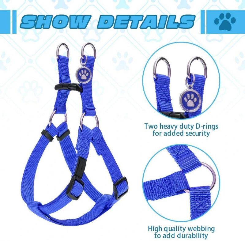 High Quality Nylon Fabric Step in Dog Harness Pet Products