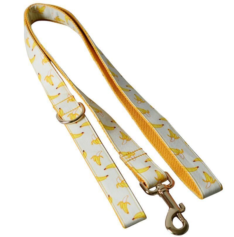 Strong Poly Cotton Fabric Unique Patterns Floral Dog Collars