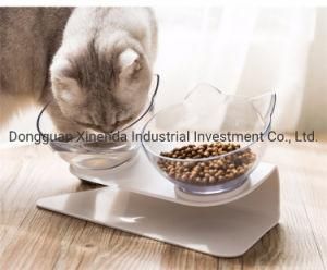 China Factory Powder Coated Pet Bowl Plastic Doggy Pet Food Feeder Bowl