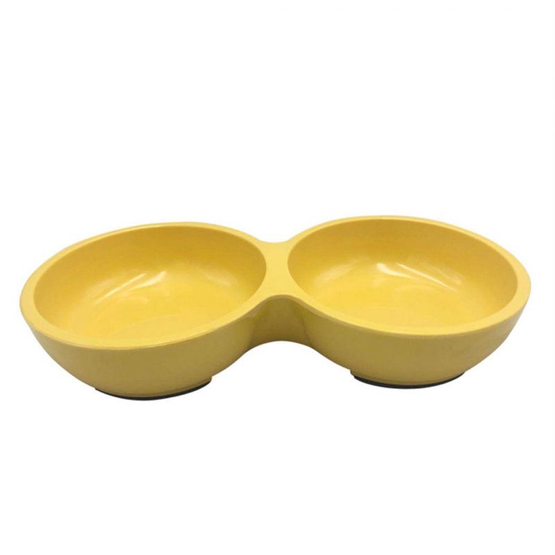 Pet Double Bowl Universal Double Bowl Small Dog Food Bowl