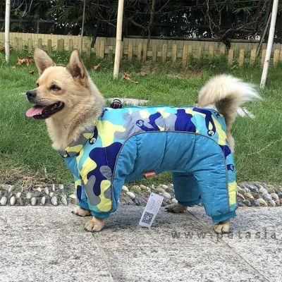 Hot Sell Teddy Dog Four-Legged Winter Coat