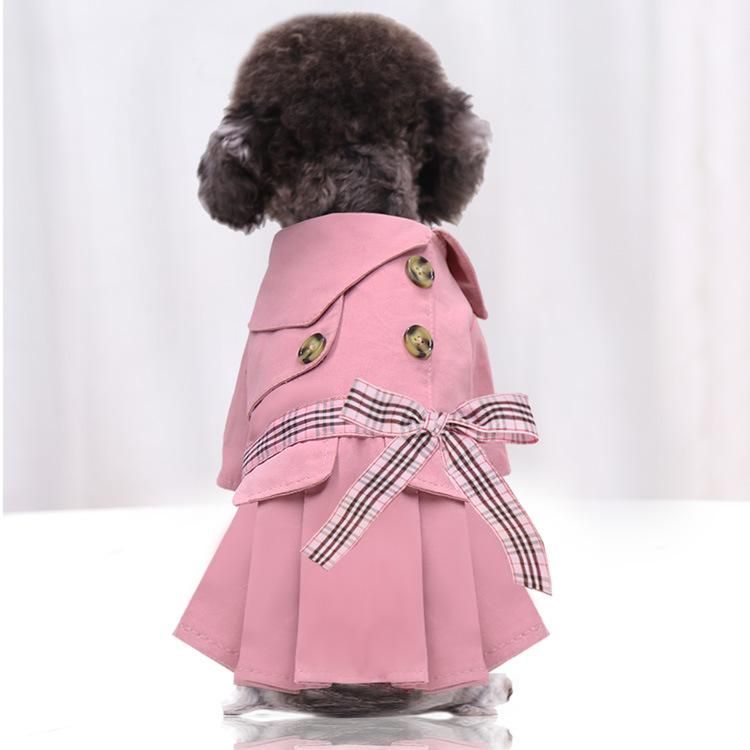 Luxury Dog Jacket Dog Clothes Popular Jacket Jeans Dresses for Cat Pet Clothing