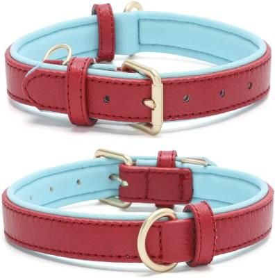 High Quality Genuine Leather Flexible and Ultra Soft Dog Collar