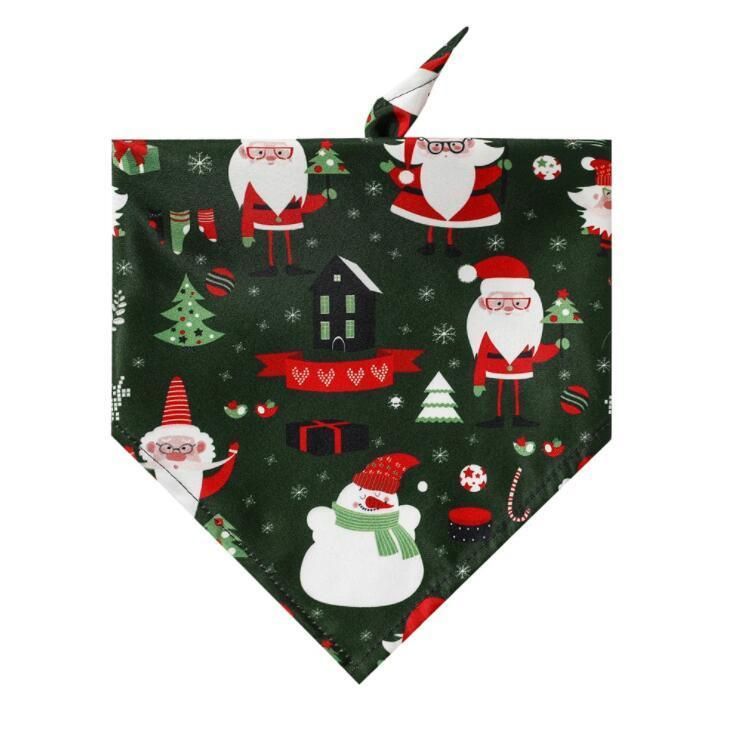 Dog Bandanas Washable Cotton Triangle Dog Scarfs for Small Medium Large Dogs and Cats