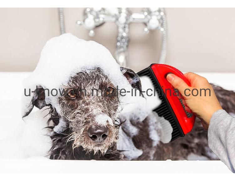 Pet Brush Dog and Cat Hair Removal Tool Brush with Hand Brush Pet Hair Cleaning Products