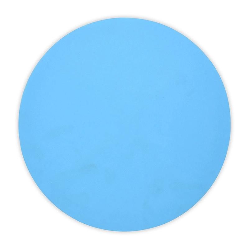 Dog Lick Pad Animals Durable Round Shape Food Grade Non-Toxic Anxiety Relief Feeding Pet Silicone Feeding Plate