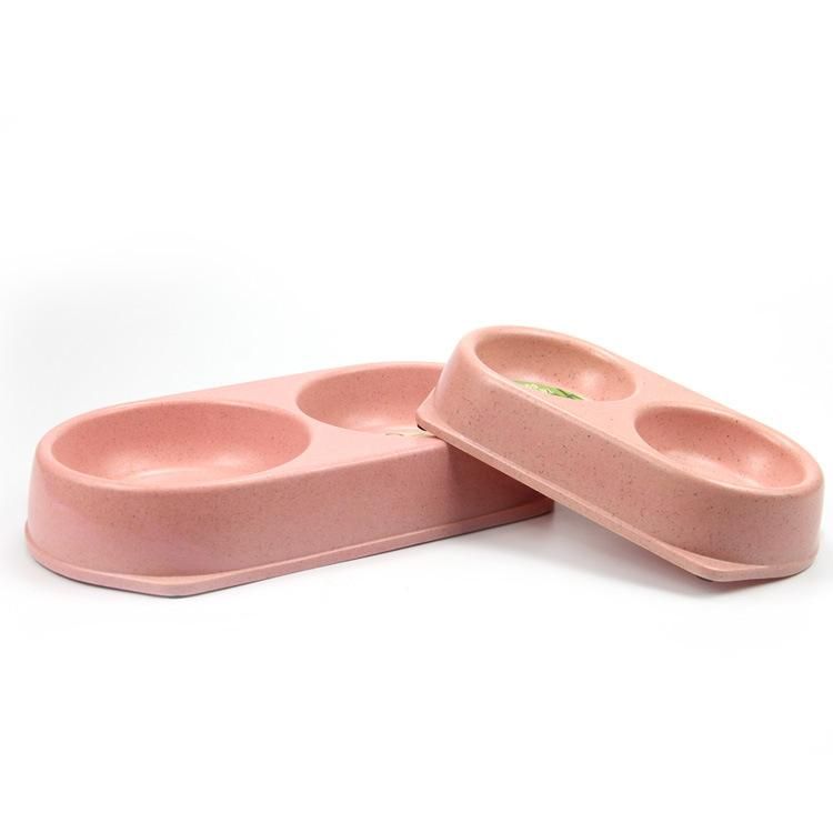 Professional Made Colorful Attractive Bamboo Pet Feeder Bowl