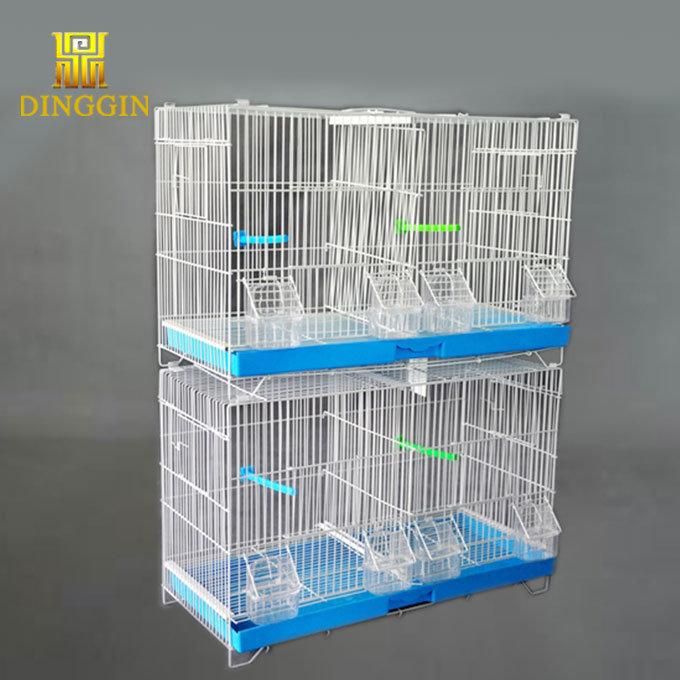 High Quality Wholesale Folding Bird Cages Metal Breeding Large Bird Cages