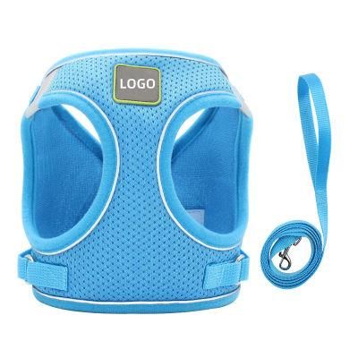 Breathable Mesh Nylon Dog Harness Pattern Strap Soft Walk Best Pet Dog Harness