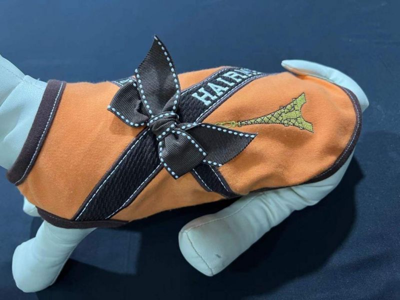 Pet Products Shirt Accessories Warm Clothing Orange Pet Vest