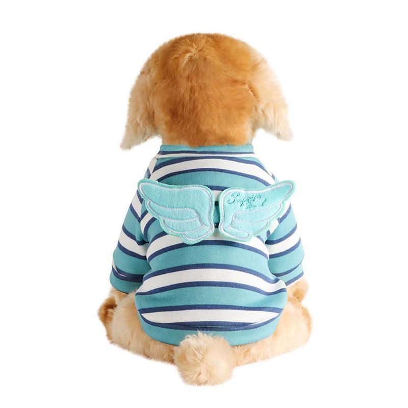 Customized Casual Comfortable Angel-Wings Cotton Dog Accessories Apparel Pet Clothes