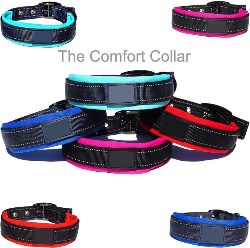 Ultra Soft Neoprene Padded Dog Collar for All Breeds