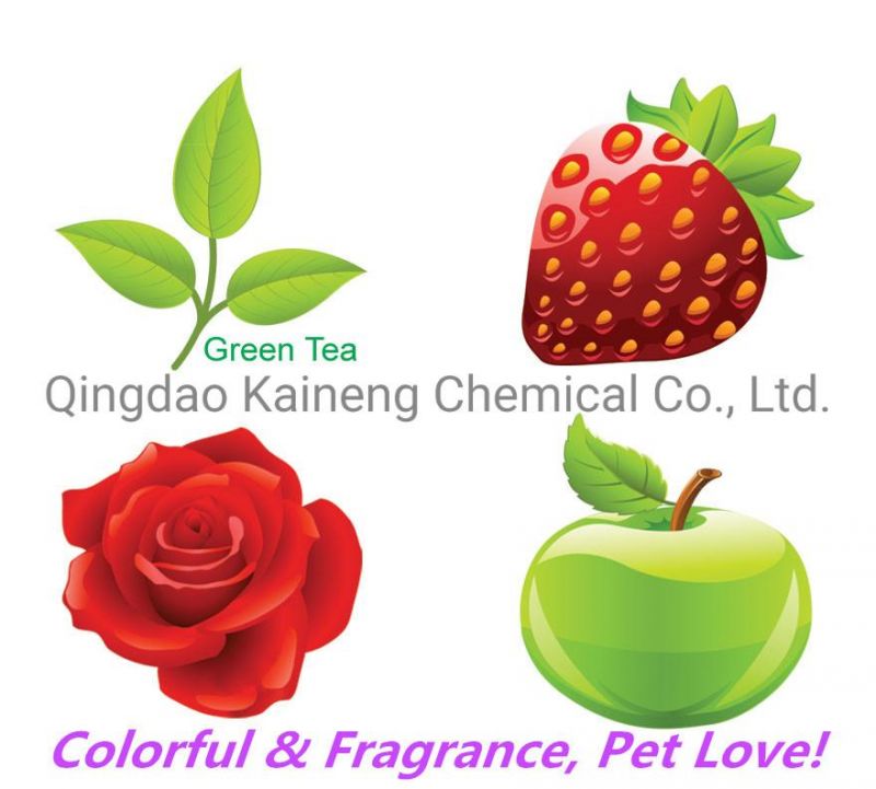 Cat Litter/Tofu Cat Litter/ Clumping Pet Litter with Colorful & Fragrance Cat Litter