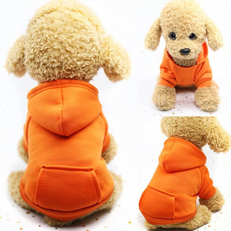 Soft Pet Warm Clothing Coat Hoodies Dog Winter Clothes