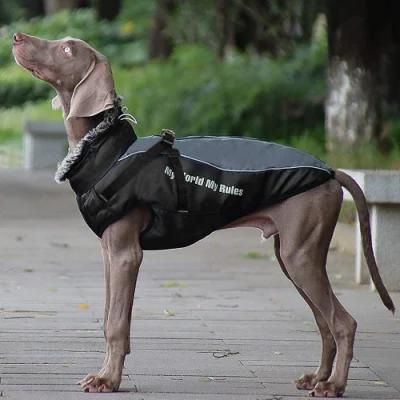 Popular Fashionable Large Dog Coat Waterproof Reflective Pet Jacket