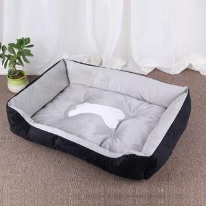 Cuddler Pet Bed Quliting Velvet Dog Beds Cat Beds